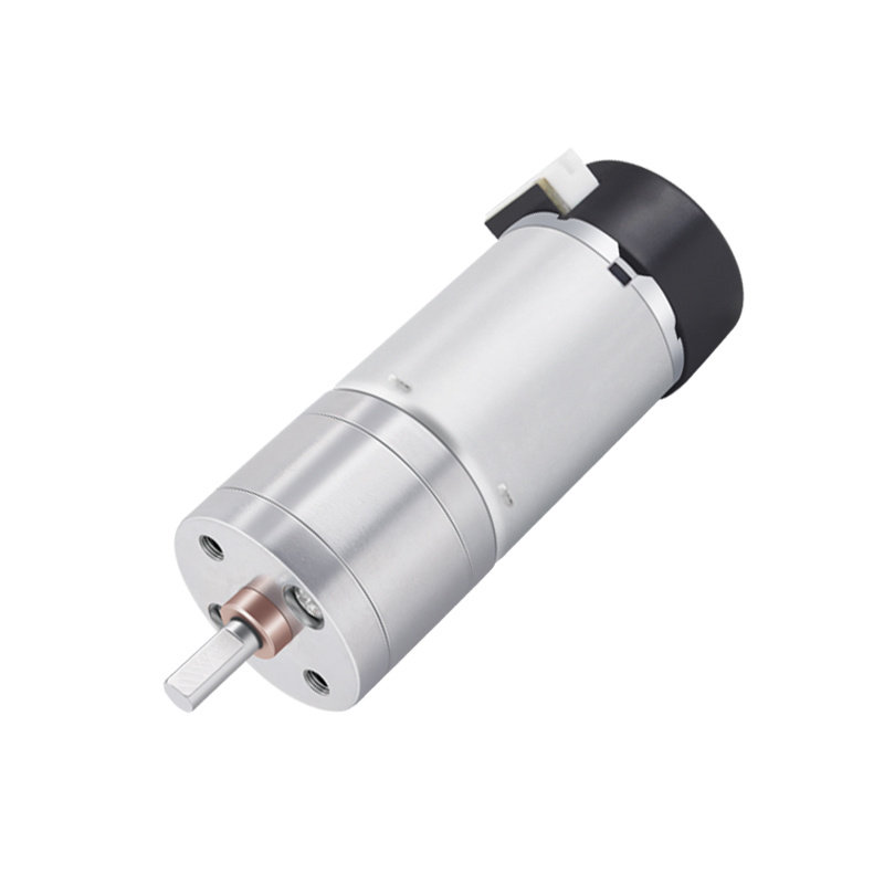 JGA25-370编码器减速电机调速小马达6v12v24v直流电机低速大扭力