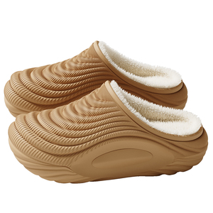 德国医用手术室防水棉拖鞋男冬季2025新款厚底防滑加绒棉鞋男外穿