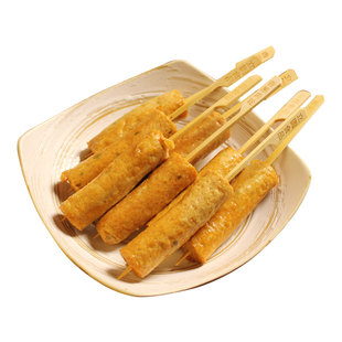 葱香肉轮10串 立圆关东煮火锅丸子小吃韩国日餐竹轮豆捞鱼丸四海