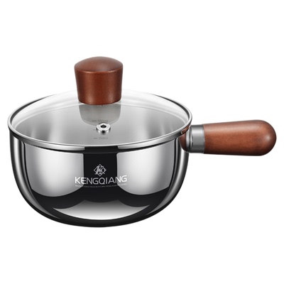 泡面碗316L不锈钢食品级儿童吃饭碗打蛋碗甜品沙拉碗带手柄多用碗