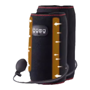 手臂按摩器电动手腕手部理疗热敷护胳膊肘关节揉捏拍加热仪疼器dh