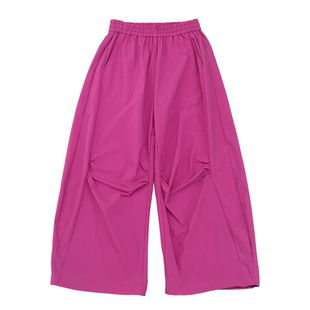 Qimoo淇木26春季新款童装女童舒适甜美荷叶边防风外套长裤子套装