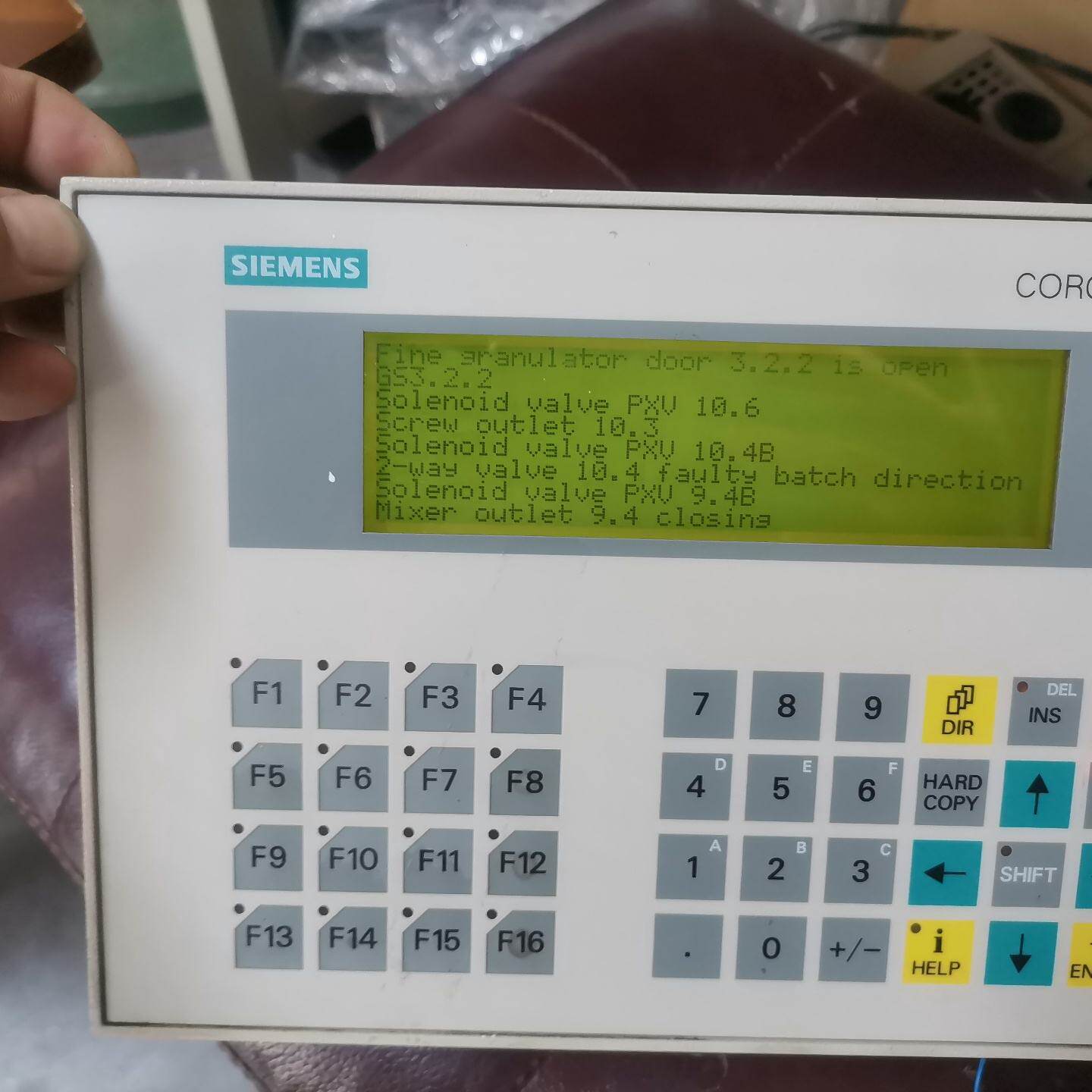 议价可维修COROSOP15操作面板触摸屏6AV3515