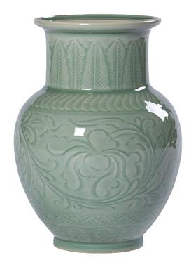 龙泉青瓷纯手工花瓶花器