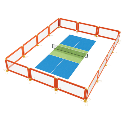 匹克球围栏网场地隔离围栏结实稳固便携拼接球类场地分隔板栏网