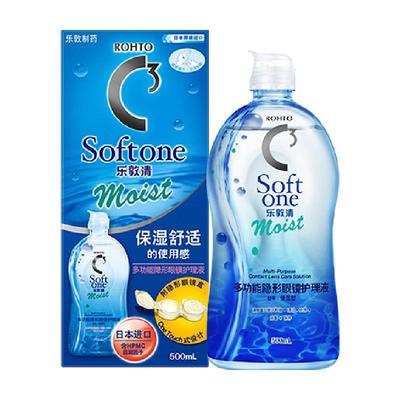 乐敦清进口隐形眼镜护理液500ml