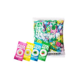 雅树无糖薄荷糖果强劲清凉网红餐饮酒店商务前台招待水果口味散装