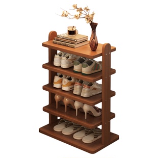 实木质鞋架多层家用门口不占地方鞋架子简易出租房用鞋子收纳神器