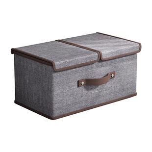 车载收纳箱后备箱实用型收纳盒储物盒布艺大容量可折叠整理箱神器