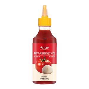 大山合番茄酱家用0脂猴头菇蕃茄沙司手抓饼酱料官方旗舰店