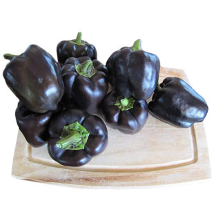 紫美人甜椒种子传家宝甜脆新鲜易种高产家庭阳台盆栽蔬菜水果椒