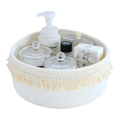 桌面收纳筐编织杂物收纳