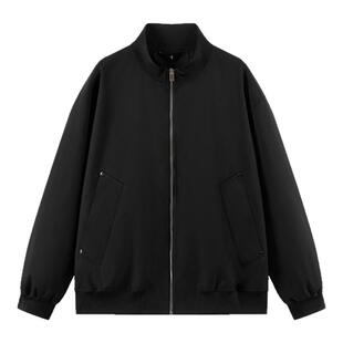 班尼路立领冲锋夹克男士春秋2026新款户外防风运动男生上衣外套E