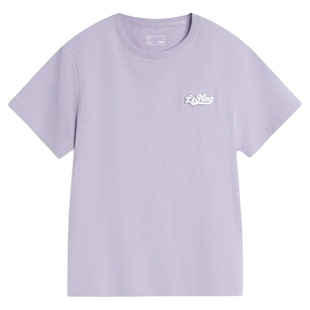 李宁短袖女款26宽松休闲运动休闲半袖文化衫女士T恤上衣反季断码