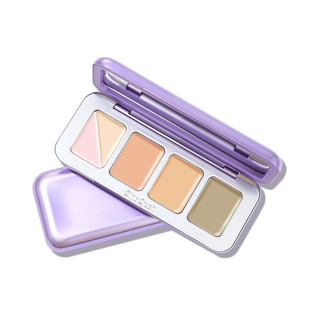 GirlsCrush五色遮瑕盘提亮泪沟遮盖痘印黑眼圈化妆师专用遮瑕膏gc