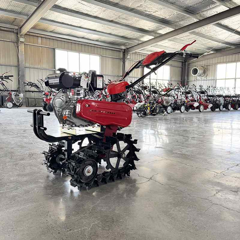 小红牛链轨微耕机翻转犁开沟犁汽油旋耕机施肥柴油小红牛微耕机