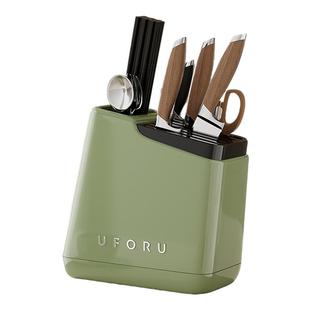 刀架置物架2025新款厨房放刀具菜刀筷子笼一体收纳架台面款高颜值