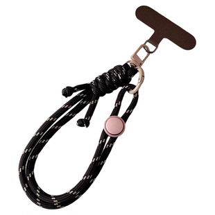 手工编织双层手机挂绳结实防丢挂件个性挂手腕短款手绳双扣手提吊绳ccx相机钥匙包挂饰结实牢固男女带垫片壳