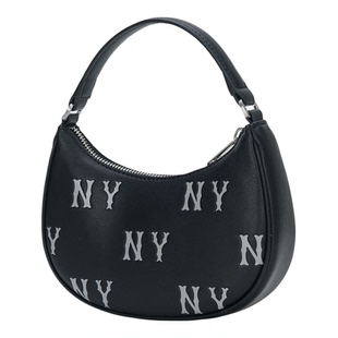 MLB单肩包男女26春季新NY印刻情侣运动休闲手提包斜挎包3ACRMM16N