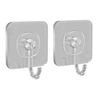 挂钩强力粘胶墙壁贴墙上承重透明无痕挂勾贴钩免打孔钩子粘贴粘钩