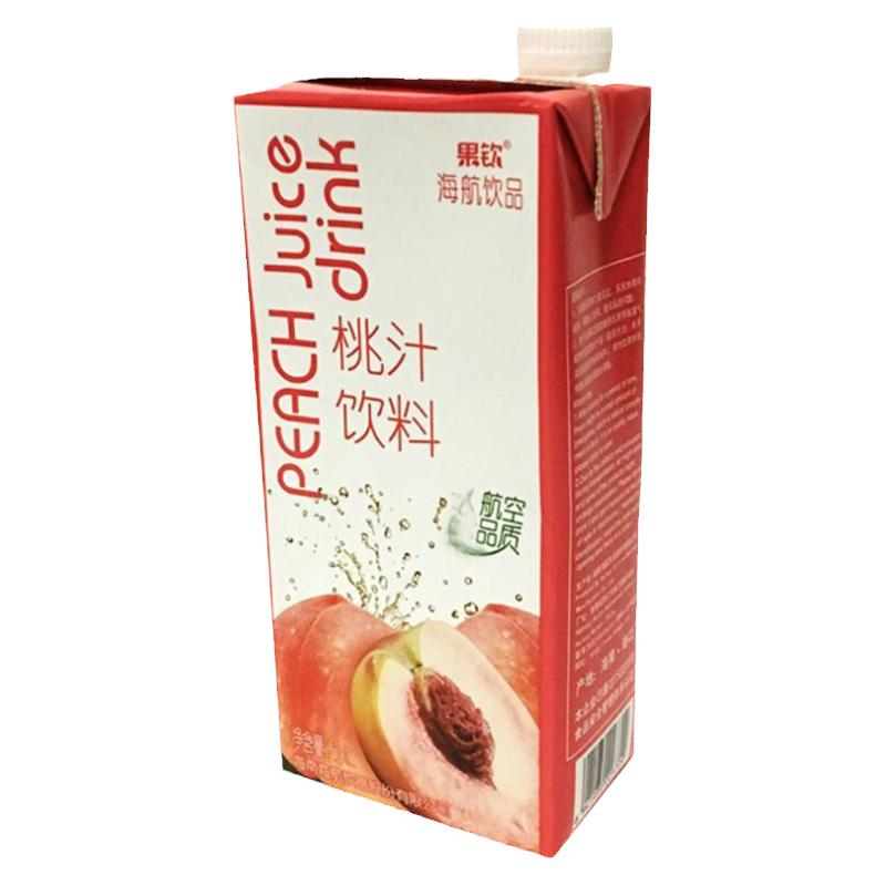 特价果钦海航果汁1L装4盒