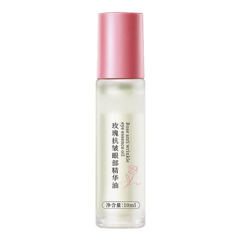 玫瑰眼部精华油提亮保湿滋润保湿按摩滚珠眼油眼部护理女