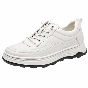 高哥增高运动鞋男款冬季新款小白鞋时尚高级感男鞋轻便舒适休闲鞋