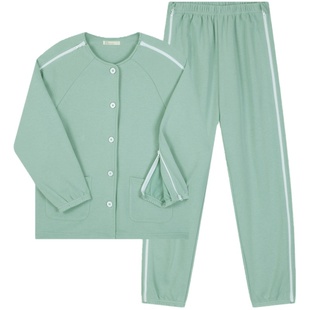 病号服易穿脱picc置管衣服放疗透析骨折专用衣服偏瘫痪老人护理服