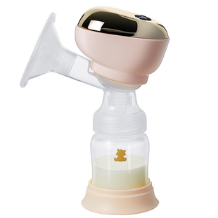 小白熊吸奶器免手扶电动双边母乳全自动静音便携式内衣双边一体式