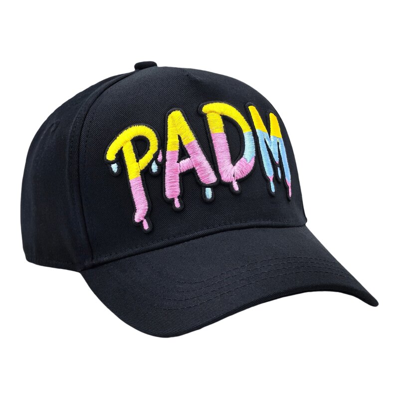 PADM 新款彩色渐变字母刺绣个性潮流男女户外时尚休闲百搭棒球帽