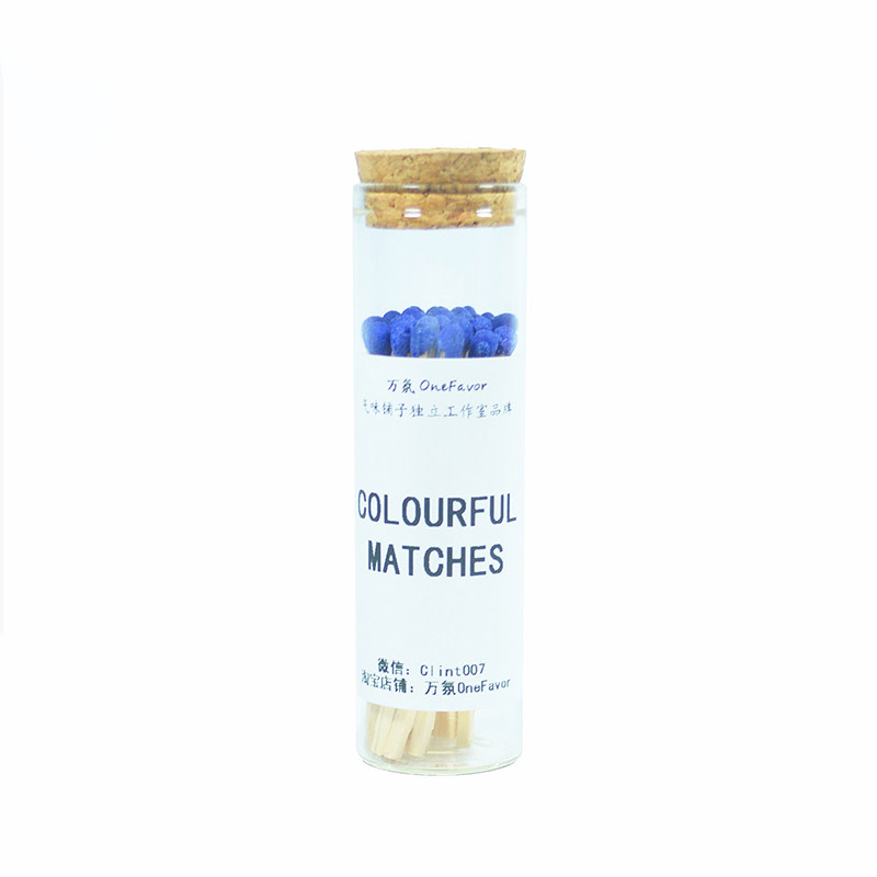 万氛OneFavor香薰蜡烛专用长火柴小罐复古创意洋火柴点香氛点火