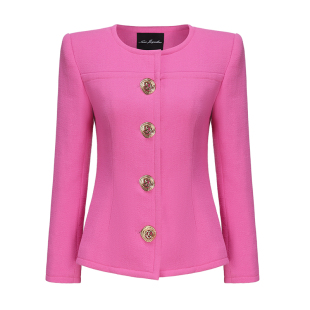 【宋智雅同款】NanaJacqueline收腰精纺羊毛套装女新款小香风千金