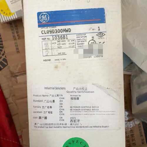 溢价-CL09D300MWD 接触器