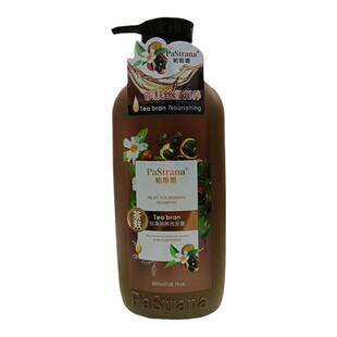 帕斯娜茶麸丝滑润养洗发露800ml 净屑顺爽净油蓬松深层清洁