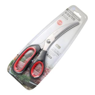 韩国进口弯头烤肉剪刀鸡排剪刀韩式石板烤盘烤肉剪刀厨房家用剪刀