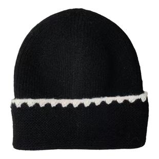 韩版ins风撞色针织毛线帽子男女秋冬新款保暖百搭休闲时尚冷帽潮