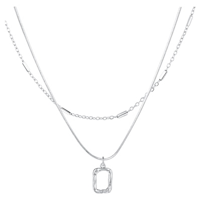 徐璐同款丨abyb双层叠戴项链女