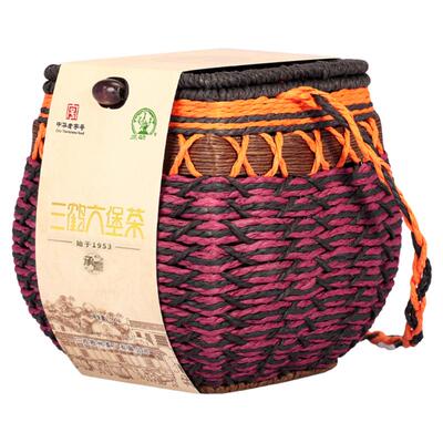 三鹤六堡茶【承意】2022年特级茶500g广西梧州茶厂特产黑茶散茶