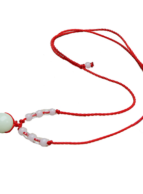 星空夜光项链男女发光珠锁骨颈链