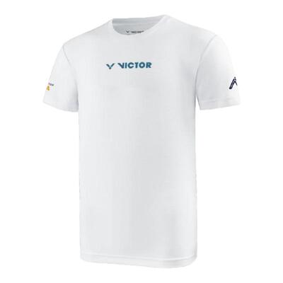 VICTOR速干透气羽毛球T恤亚锦赛