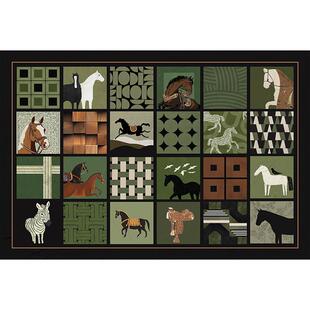 入户门地垫丝圈2026马年新款法式中古风地毯绿色耐脏防滑蹭土脚垫