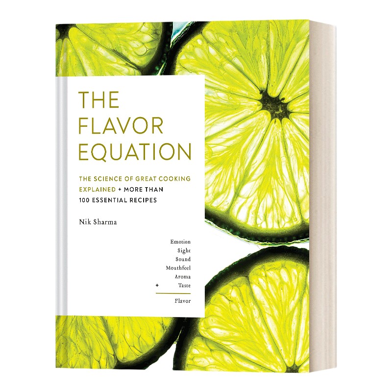 风味方程式 英文原版 The Flavor Equation 烹饪的科学 收录1000道菜谱 英文版 进口英语原版书籍