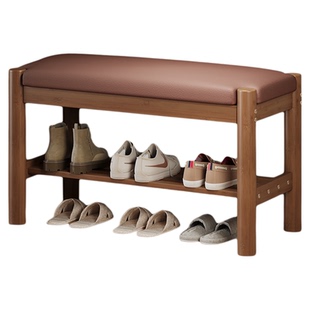 入户门换鞋凳可坐双层鞋架多层家用门口室内好看2026新款穿鞋凳子