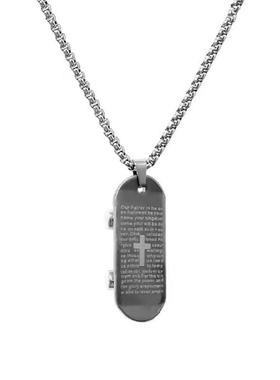 字母ins冷淡风吊坠配饰锁骨链