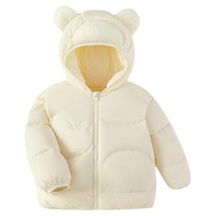 巴拉巴拉童装宝宝羽绒服冬装2025新婴儿红色儿童外套男女童拜年服