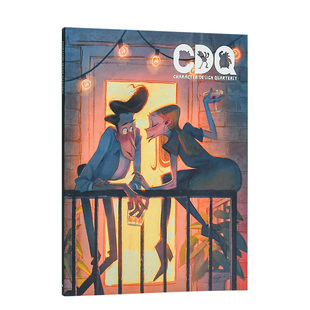 【现货】CDQ角色设计季刊18 Character Design Quarterly 18 英文原版绘画插画游戏动漫3D建模进口画册书籍