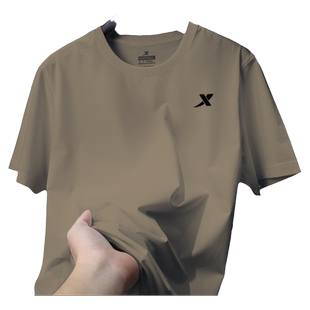 特步美拉德短袖T恤男2025夏季新款柔软纯棉体恤宽松圆领纯色上衣