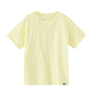 幼岚童装「新新棉」柔软耐洗纯色短袖T易打理春新款儿童T恤亲子款