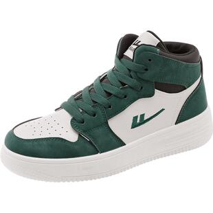 回力女鞋高帮鞋女2025新款冬季加绒板鞋子运动鞋女款休闲小白鞋潮