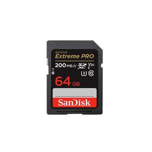 闪迪SD相机存储卡4k高速佳能尼康D7500内存卡sandisk extreme pro
